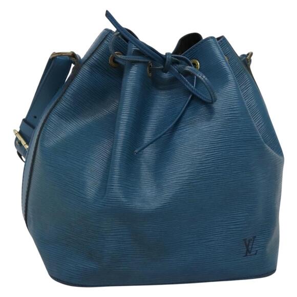 LOUIS VUITTON Epi Petit Noe Shoulder Bag Blue M44105 - Picture 1 of 16